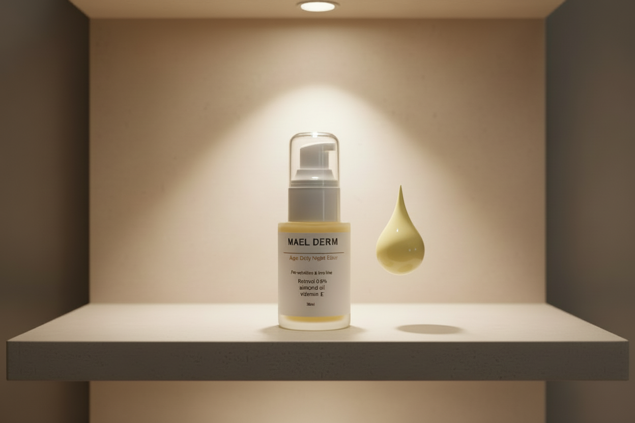 Age Defy Night Elixir | Anti-Wrinkle Retinol Serum | Doctor Formulated Skincare
