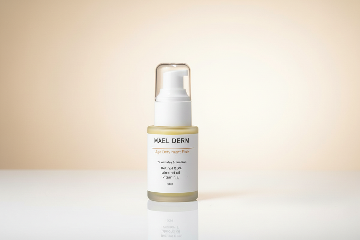 Age Defy Night Elixir | Anti-Wrinkle Retinol Serum | Doctor Formulated Skincare