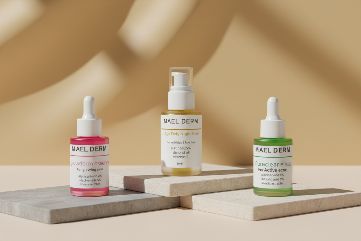Mael Derm Luxury Banner